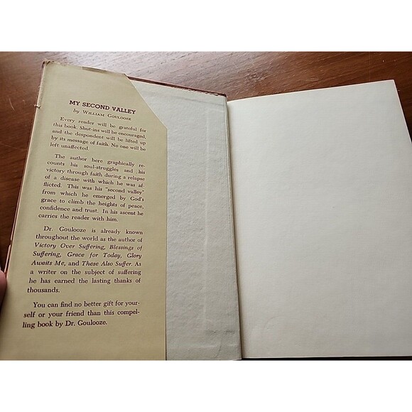 My Second Valley William Goulooze Signed 5th Printing 1971 HCDJ - Picture 7 of 16